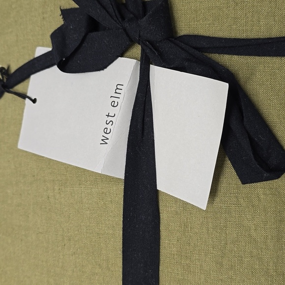 ❤️BUY 2 GET 1 FREE West Elm European Flax Linen Duvet,Cedar - Picture 2 of 10